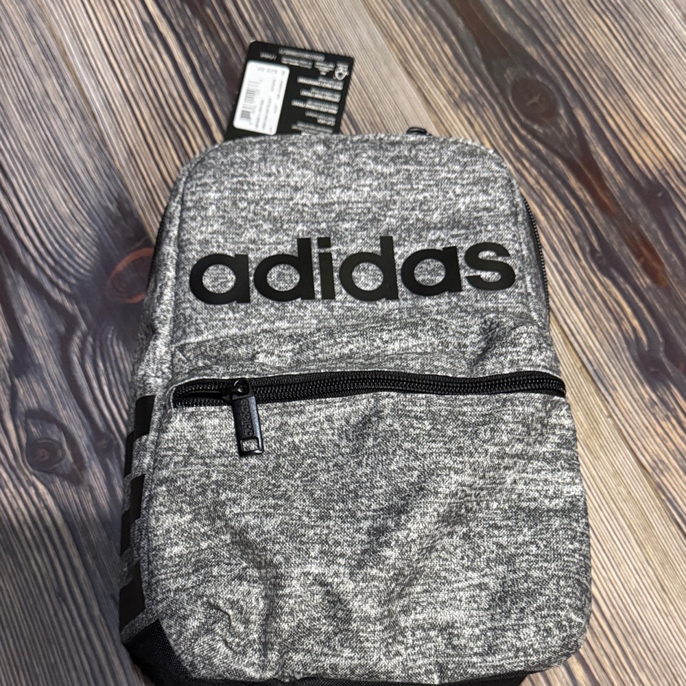 Adidas Black and Gray  brand new lunch bag